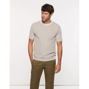 Camiseta Manga Corta Off White - Ohio