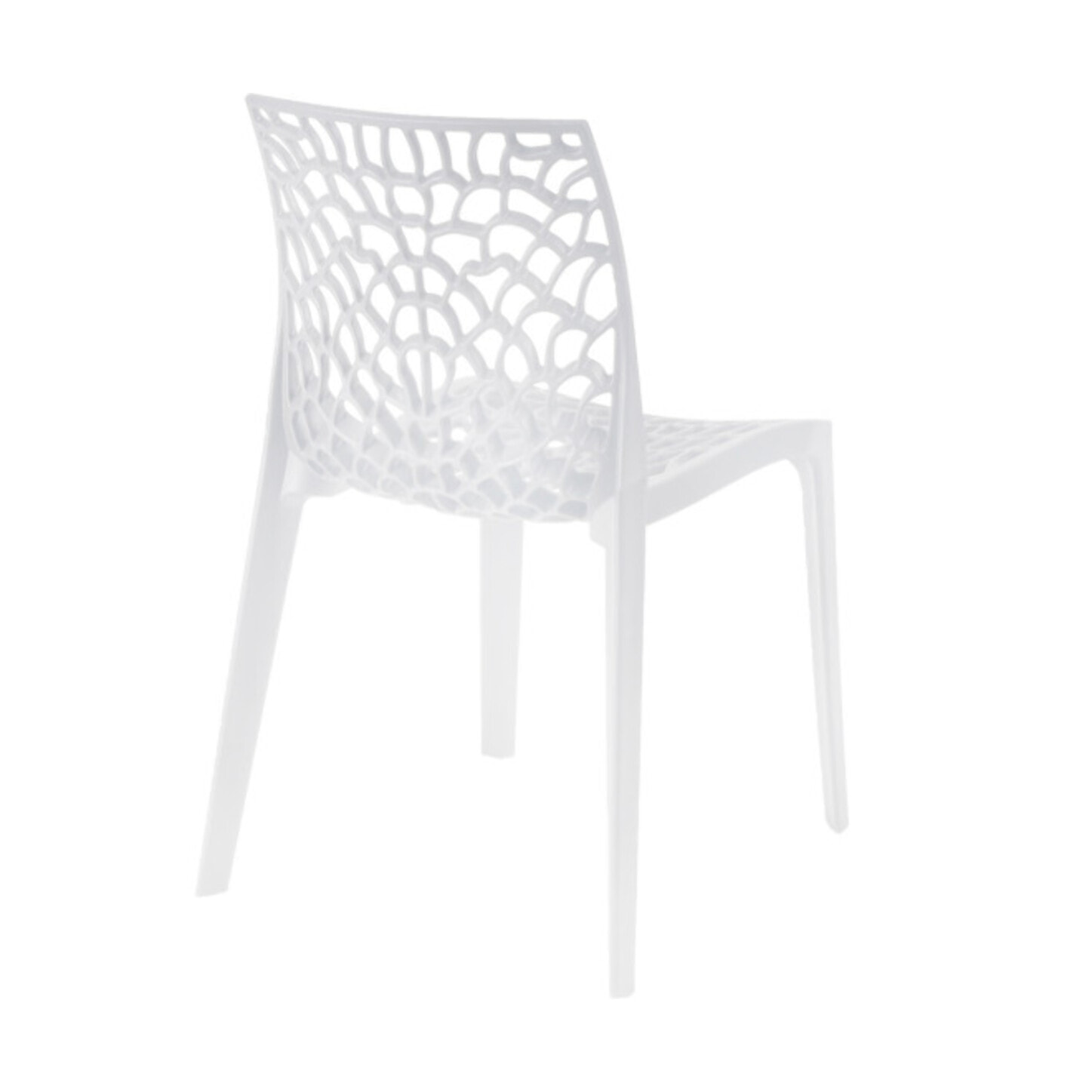 Chaise de repas ajourée et empilable - GRUYERE 2