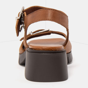 Sandalias con tacón 2061 ROMA CUERO / VARSOVIA color Cuero