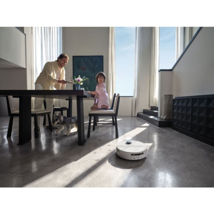 Robot Aspirateur Laveur DREAME Aqua10 Ultra Roller Complete blanc