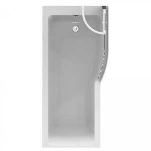 Ideal Standard Tablier baignoire frontal 1700 mm asymétrique Connect Air blanc