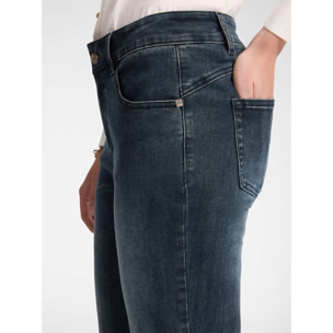 Elena Mirò - Vaqueros skinny de 5 bolsillos, "Helena" - Azul