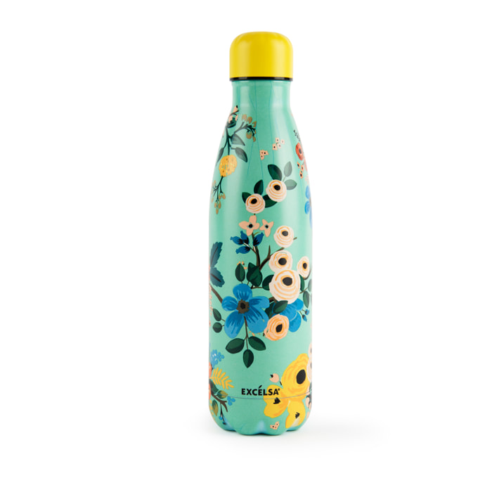 Bouteille isotherme Excelsa- Fiori Frida, Acier Multicolore