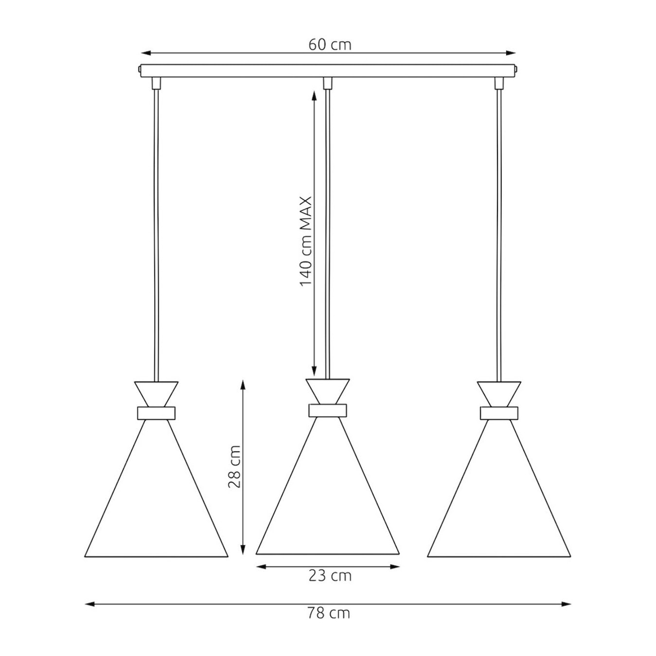 Lampada a sospensione Zero in acciaio nero opaco e legno