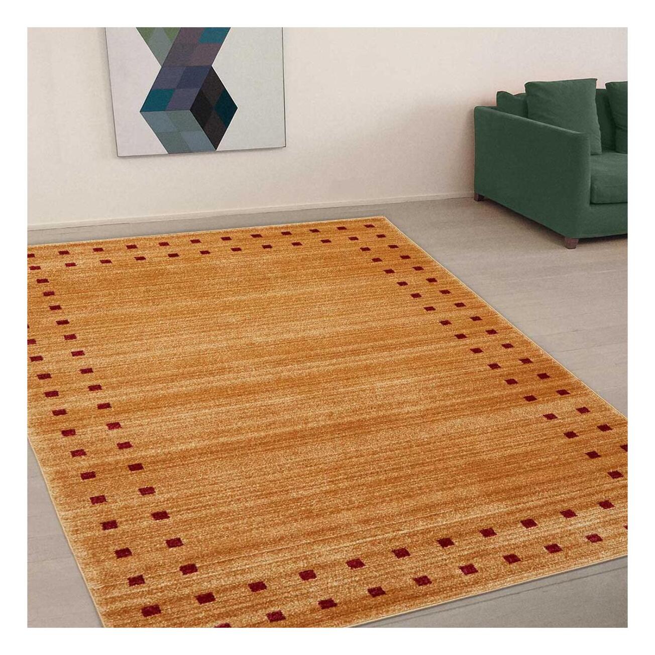 Tapis salon et chambre tissé motif simple GOTI