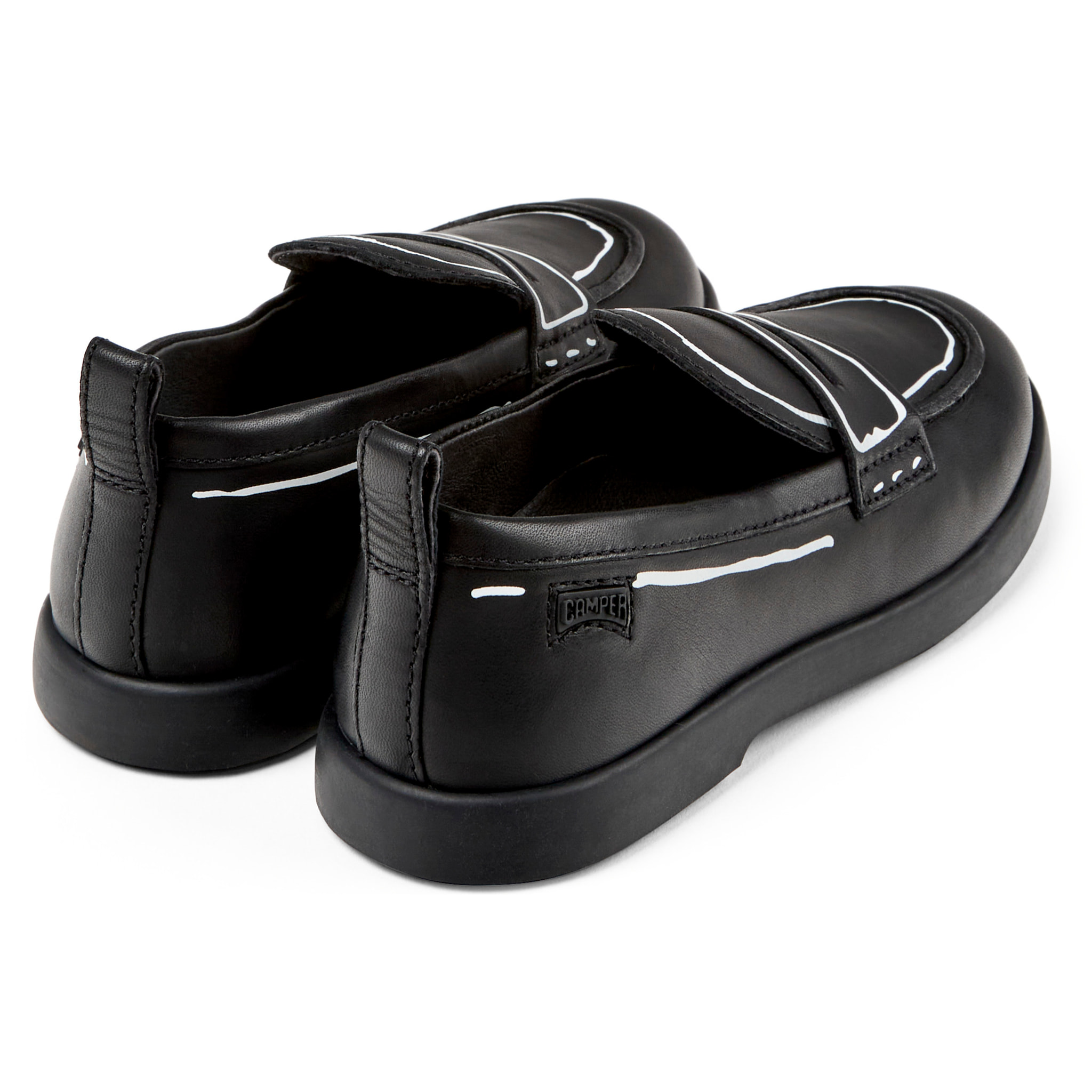 CAMPER Duet Twins - Bailarinas Infantil Negro