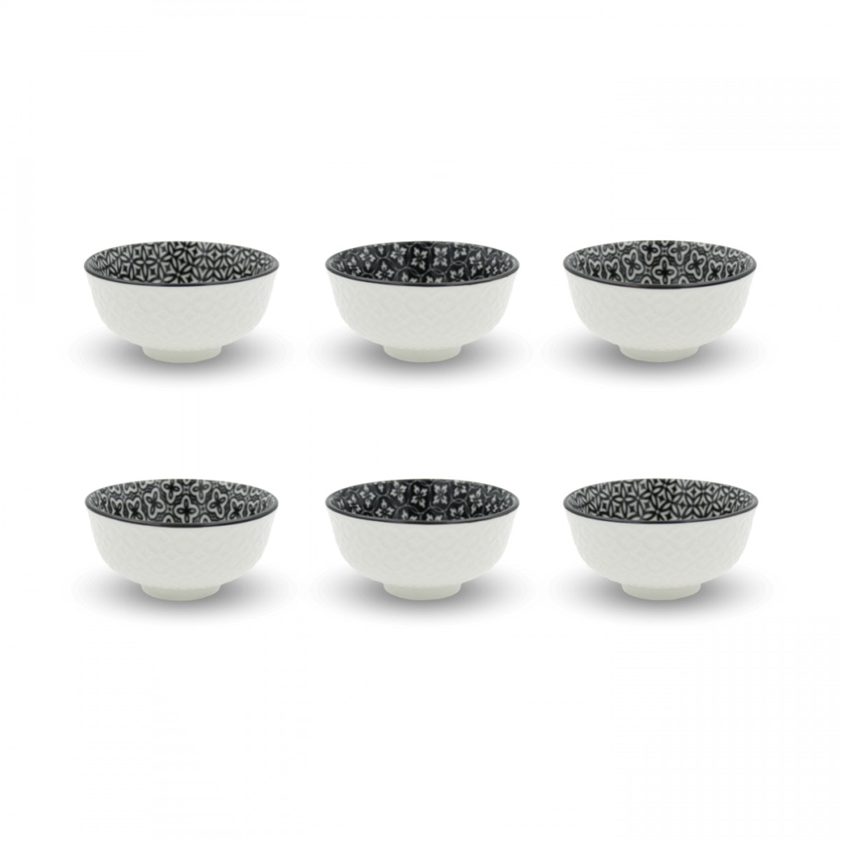 Lot de 6 petits bols, VILLA LES PINS