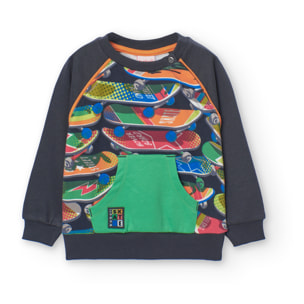Sudadera felpa de bebé niño -BCI
