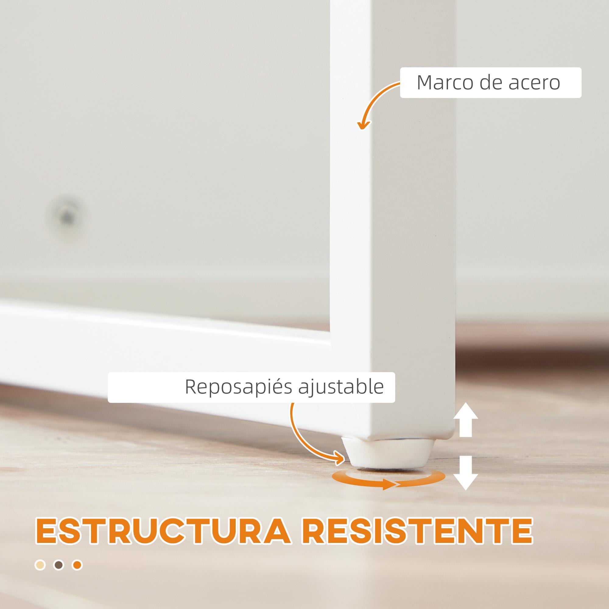 Isla de Cocina Moderna Mueble Auxiliar de Cocina con 3 Estantes Abiertos Portacuchillos Soporte para Microondas y Marco de Acero para Comedor 105x65x90 cm Roble