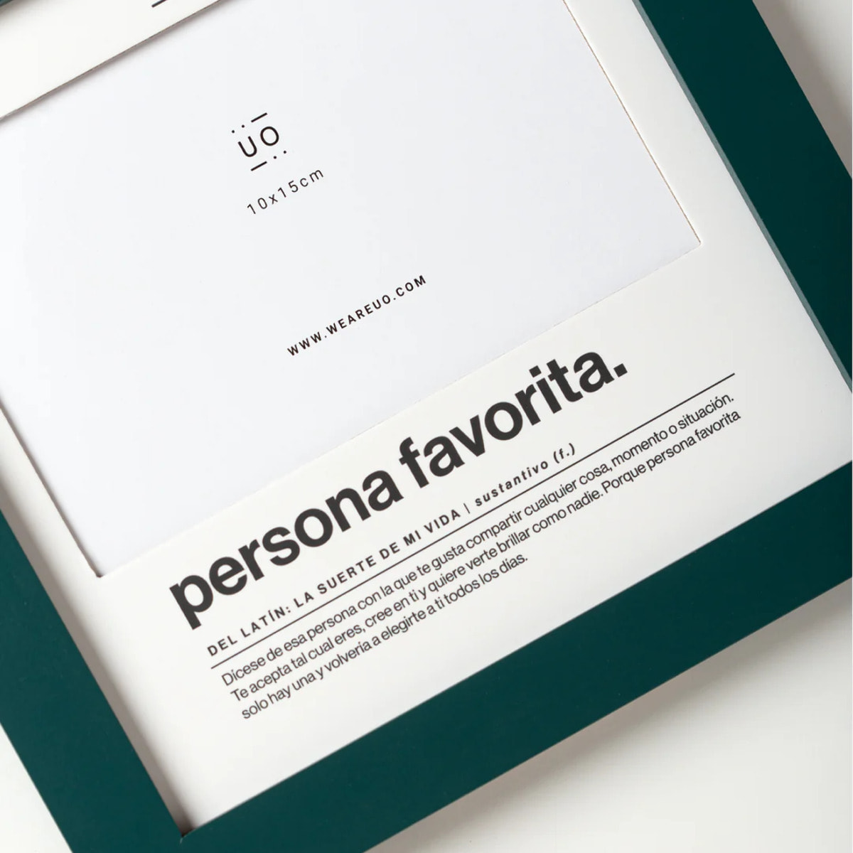 Marco fotos "Persona favorita"