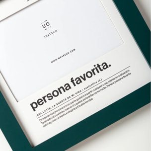 Marco fotos "Persona favorita"