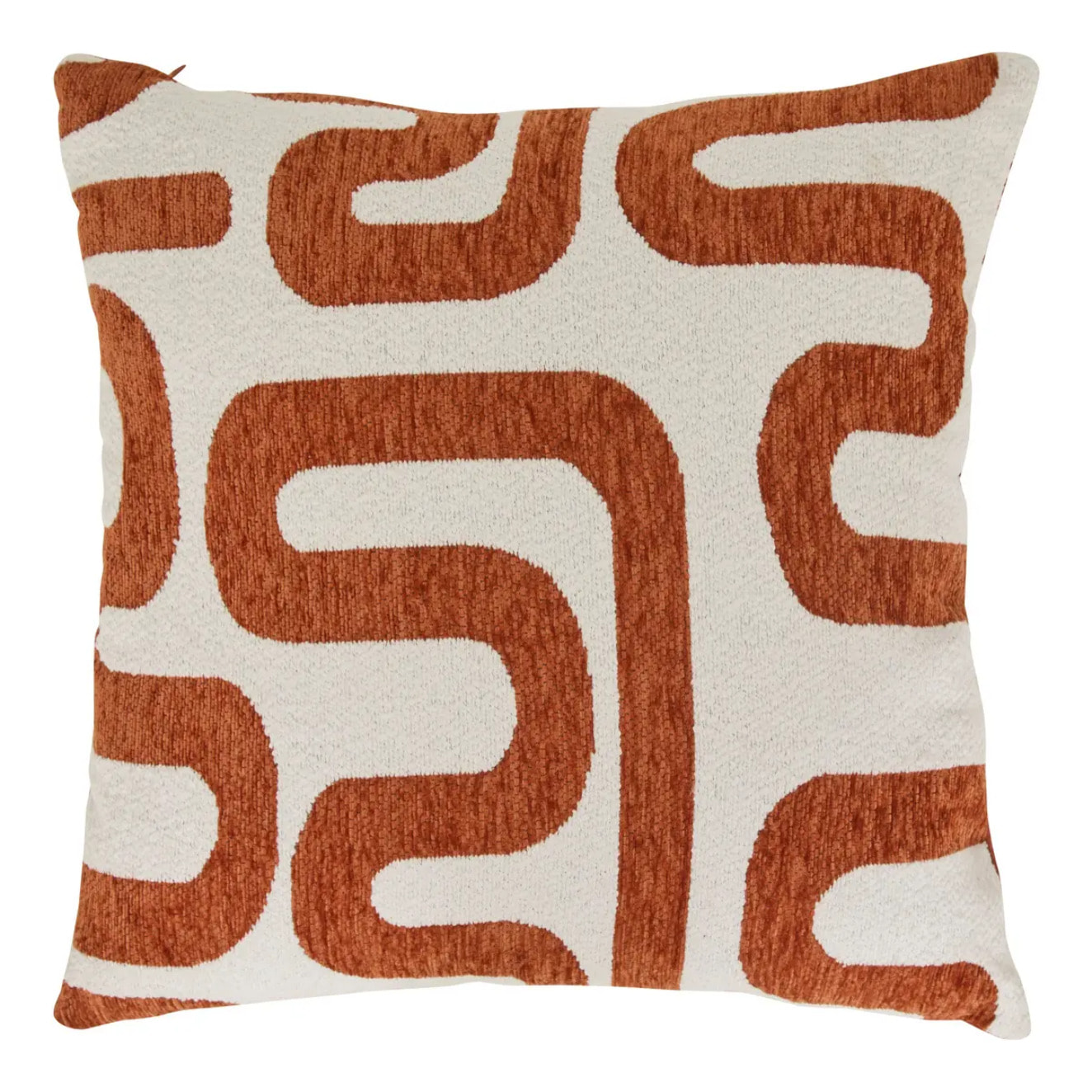 Coussin Safina terracotta 40x40cm