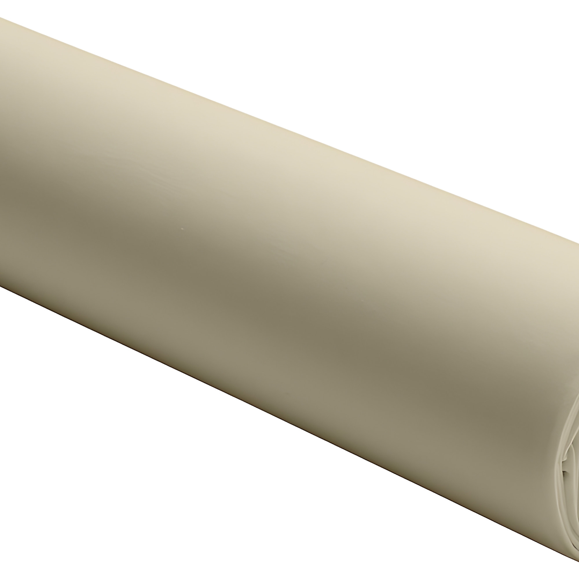 Drap Housse - Bonnet 30cm 100% Percale De Coton Lavé écru