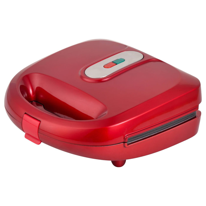 Swiss home sandwichera 3 en 1 750w con 3 placas desmontables libre de bpa