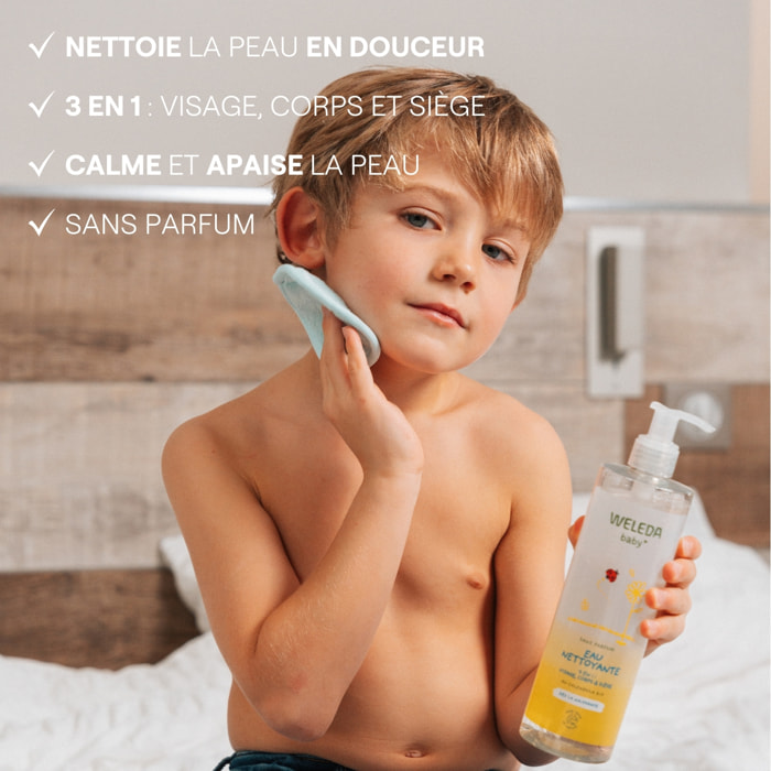WELEDA - Eau nettoyante Calendula sans parfum - 400 ml