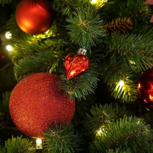 guirnalda de 192 luces led blanco extra cálido con 8 funciones y temporizador - 1,4 metros