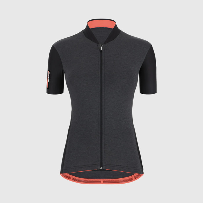 Colore Women's Short Sleeve Jersey - Noir - Noir
