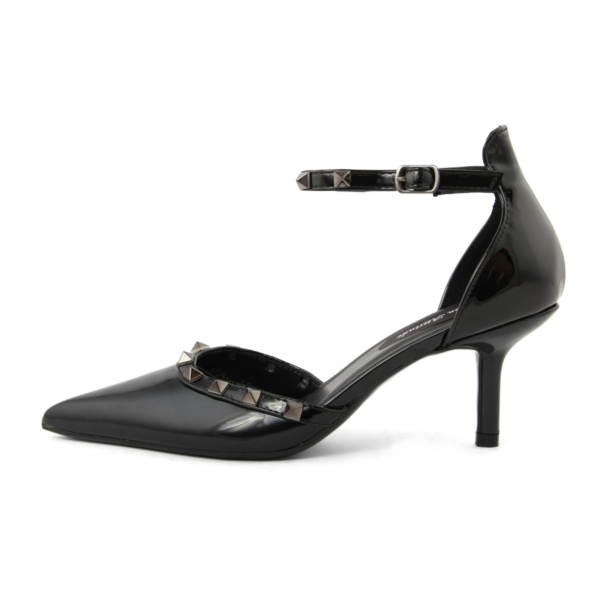 Décolleté Donna colore Nero-Altezza tacco:7cm