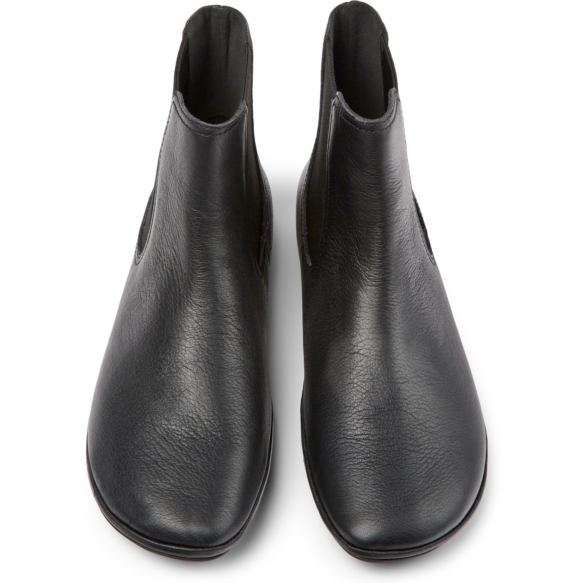 Botines - CAMPER Right Nina - Negro - Cuero liso