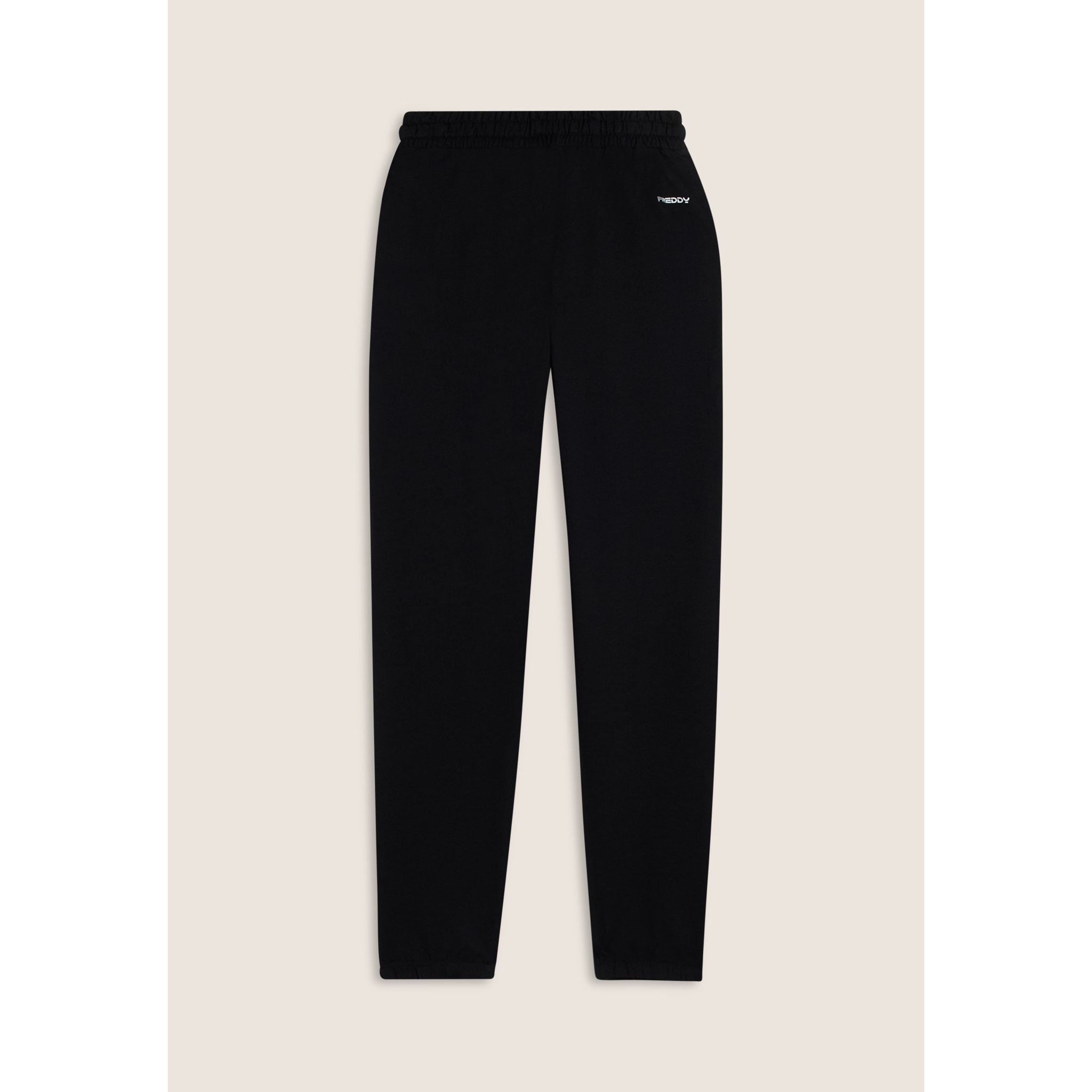 Pantaloni Jogger neri regular fit con stampa Mickey Mouse