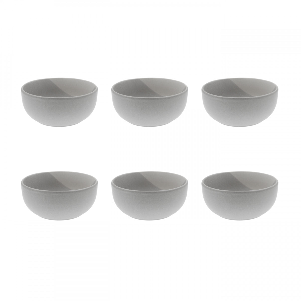 Lot de 6 bols médiums, TERRE DE SIENNE