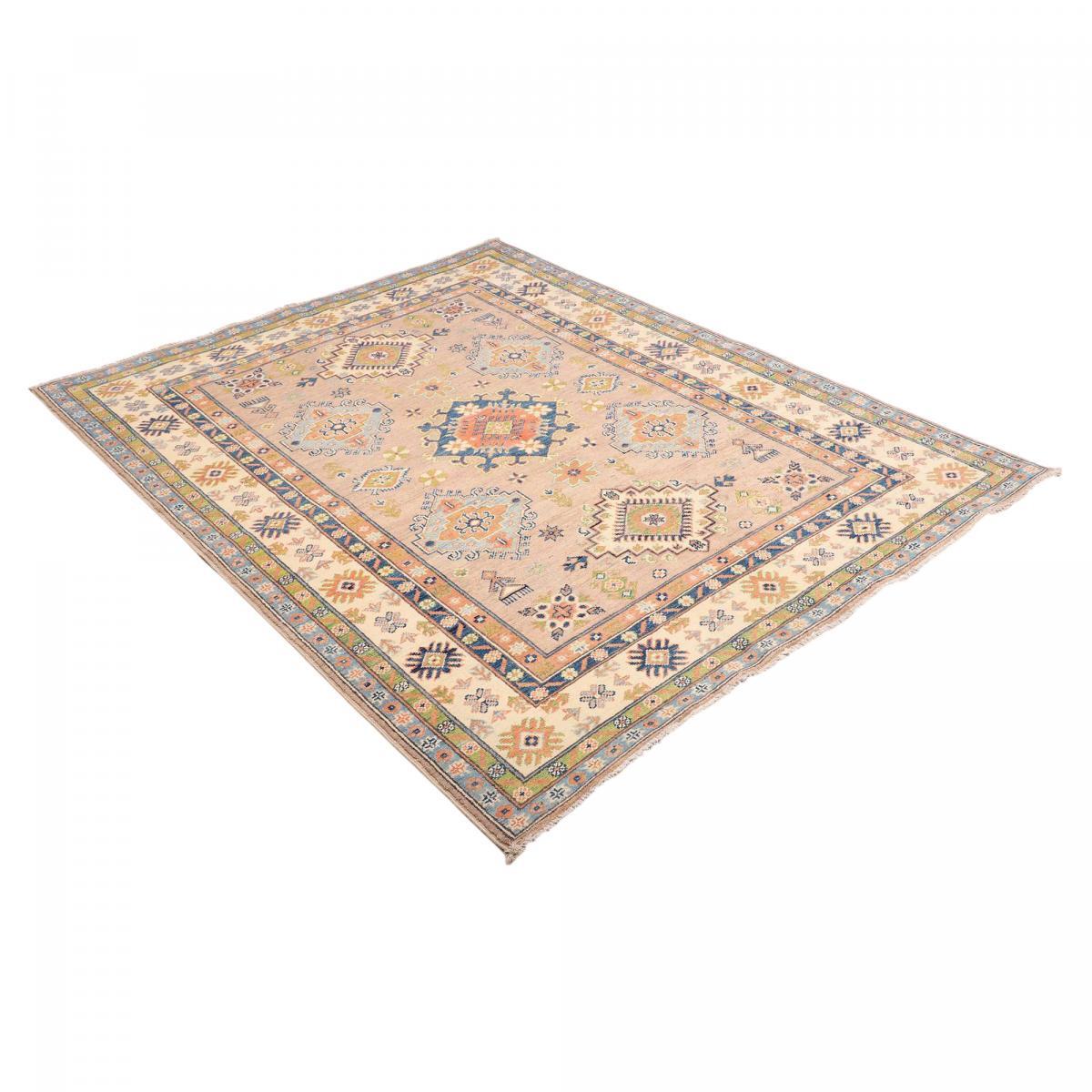 Tapis salon au motif géométrique, noué à la main, INEVOJI