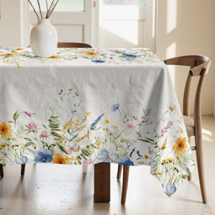 Nappe anti-taches 100 % coton Spring Vibes