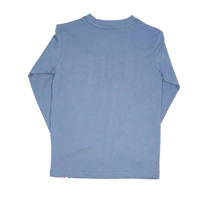 Nueva camiseta básica de manga larga para niños