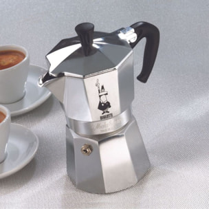 Cafetière italienne BIALETTI Moka express Silver 6 tasses expresso