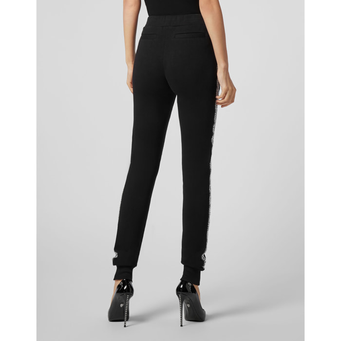 PHILIPP PLEIN Jogging Leggings Crystal