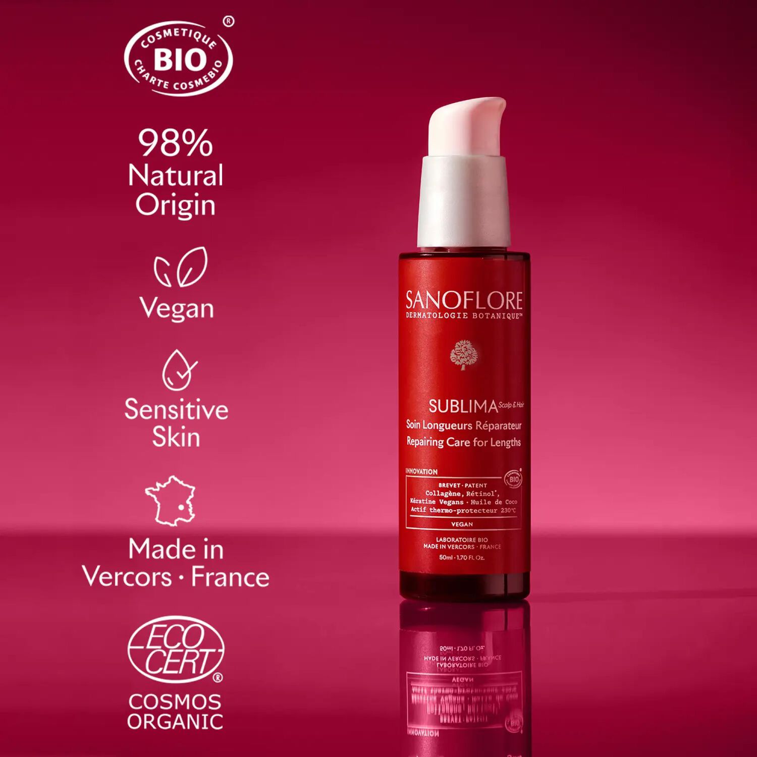 Sublima - Soin Longueurs Réparateur 50 ml