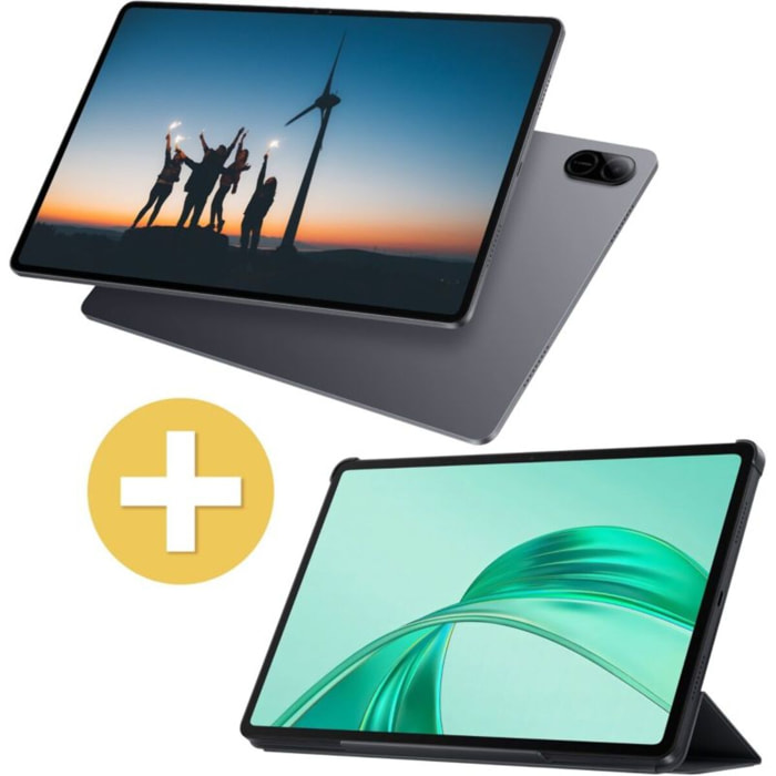 Tablette Android HONOR Pack Pad X8a + Folio Bleu