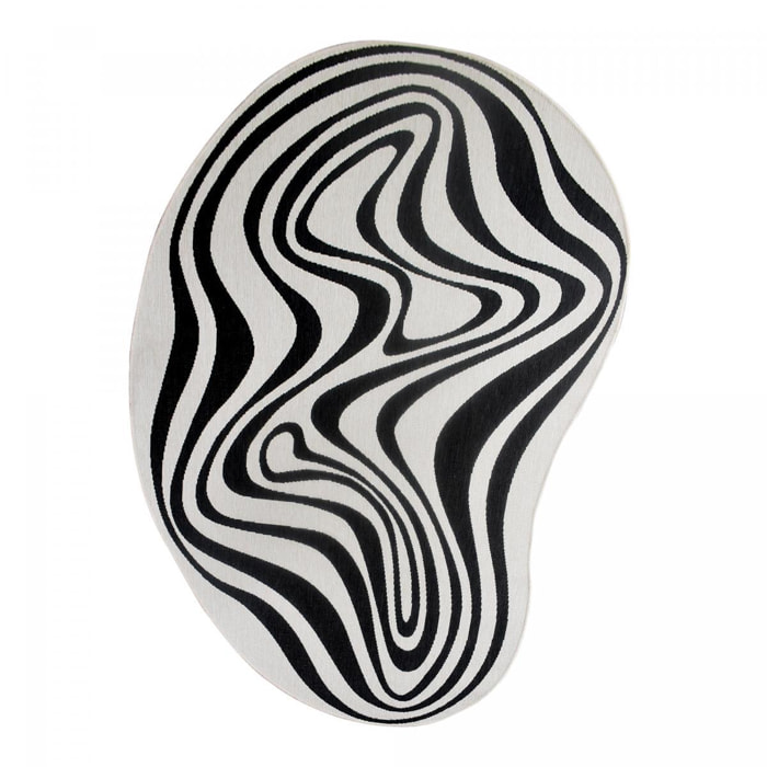 Tapis rond d'extérieur, kilim reversible EX1 DALI