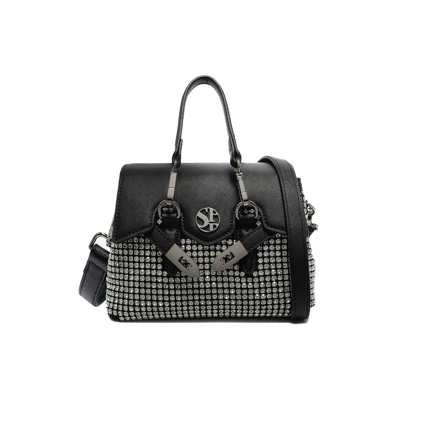 Borsa a mano da donna - Modello Zelia Pro - 100% poliuretano - 22.0 x 15.0 x 10.5 cm