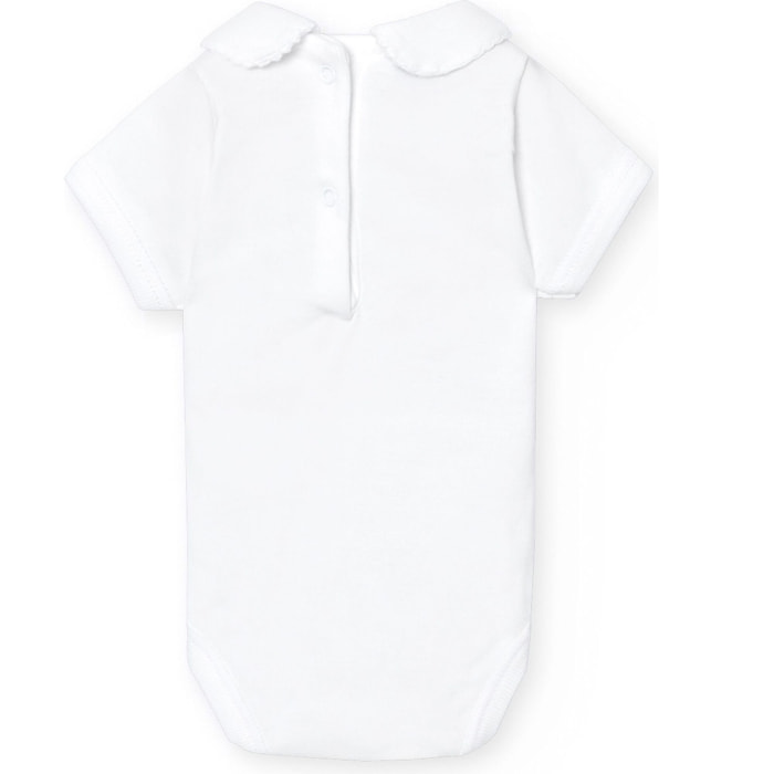 Body bebé manga corta con cuello