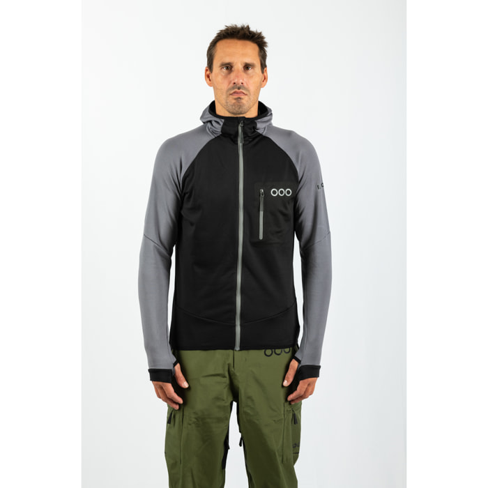 Chaqueta ECOActive Light Insulated Jacket with cap dela marca ECOON - Negro / Gris