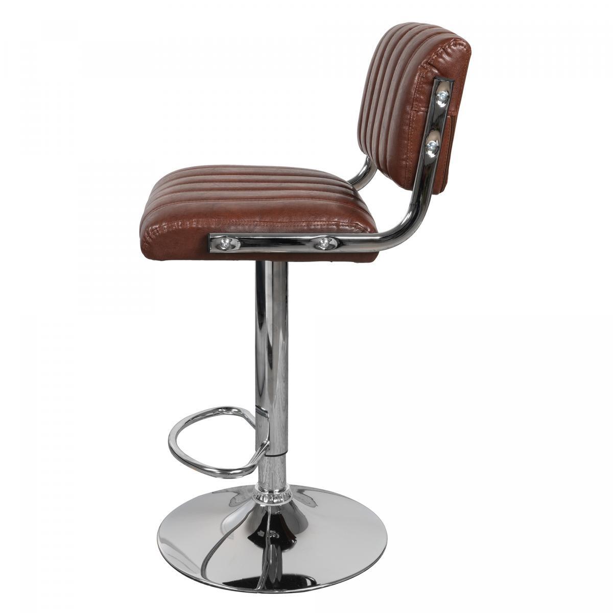 Lot de 2 Tabourets de bar Hune Partiellement fabriqué à la main