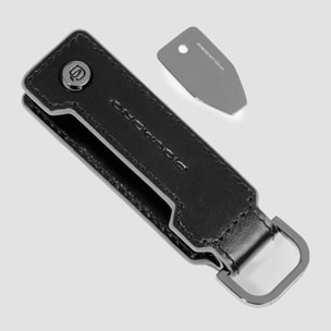 Piquadro Portachiavi casa in pelle