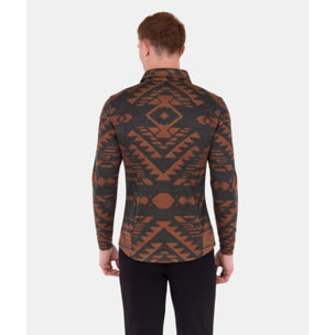 Dylan - Camicia - Cioccolato - Uomo