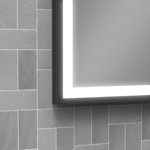 Miroir de salle de bain LED tactile Alday, 100 cm