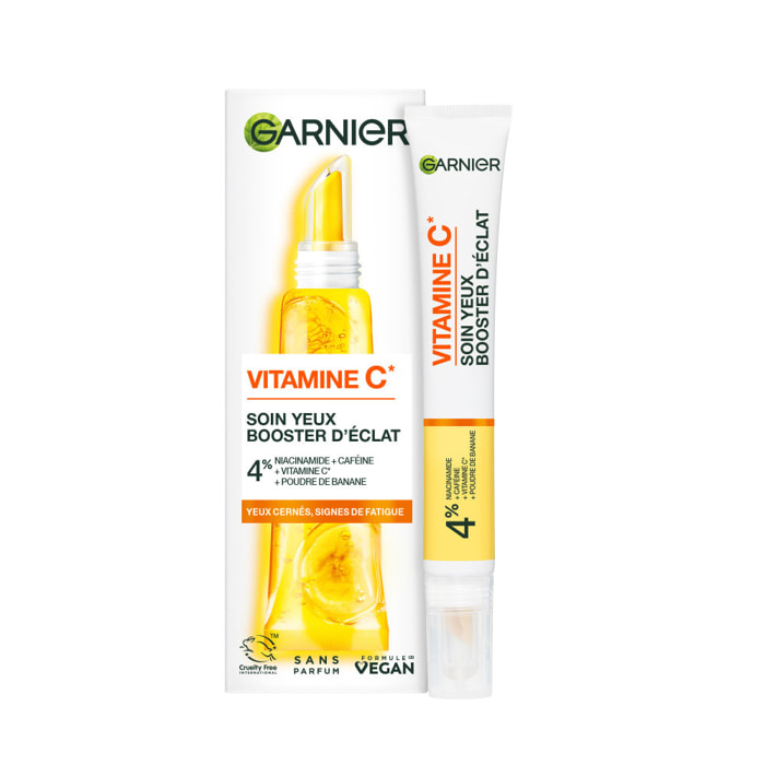 Garnier SkinActive Vitamine C Soin yeux Booster d'Éclat 15mL