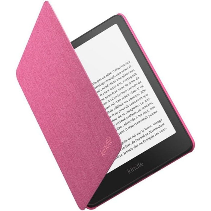 Housse AMAZON Kindle Paperwhite/Colorsoft- Framboise