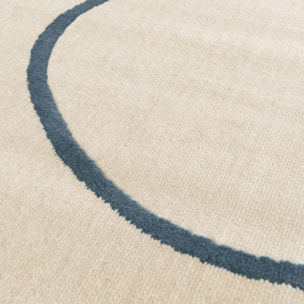 Tapis salon et chambre tissé motif abstrait GEPE