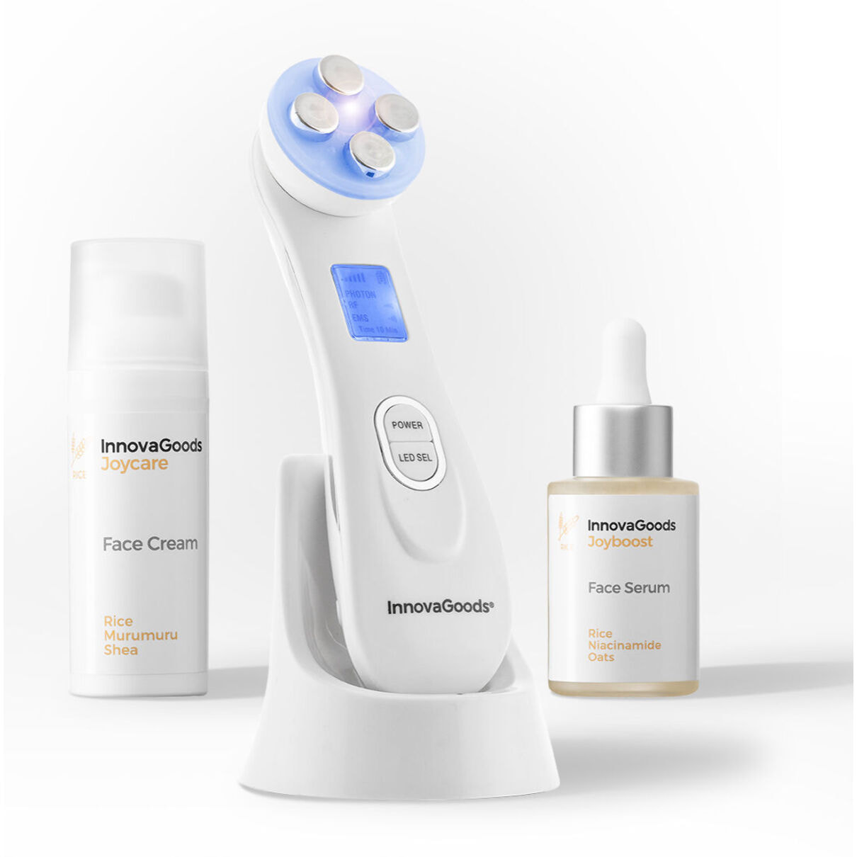 Pack Traitement Réparateur pour le Visage Rice InnovaGoods