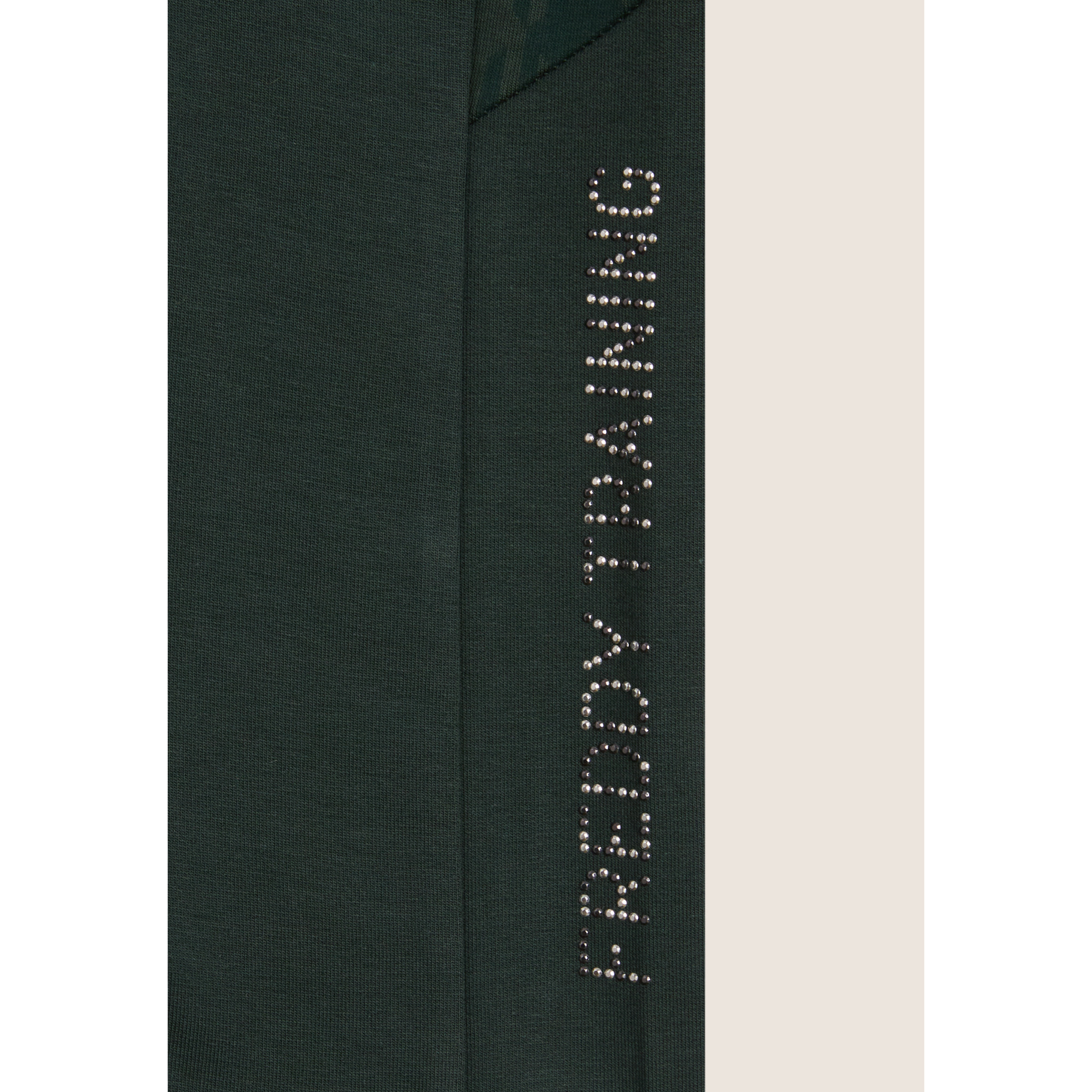 Leggings 7/8 con stampa geometrica laterale