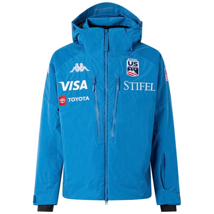 Kappa - Chaquetas Hombre Azul - 6Cento 602C Us