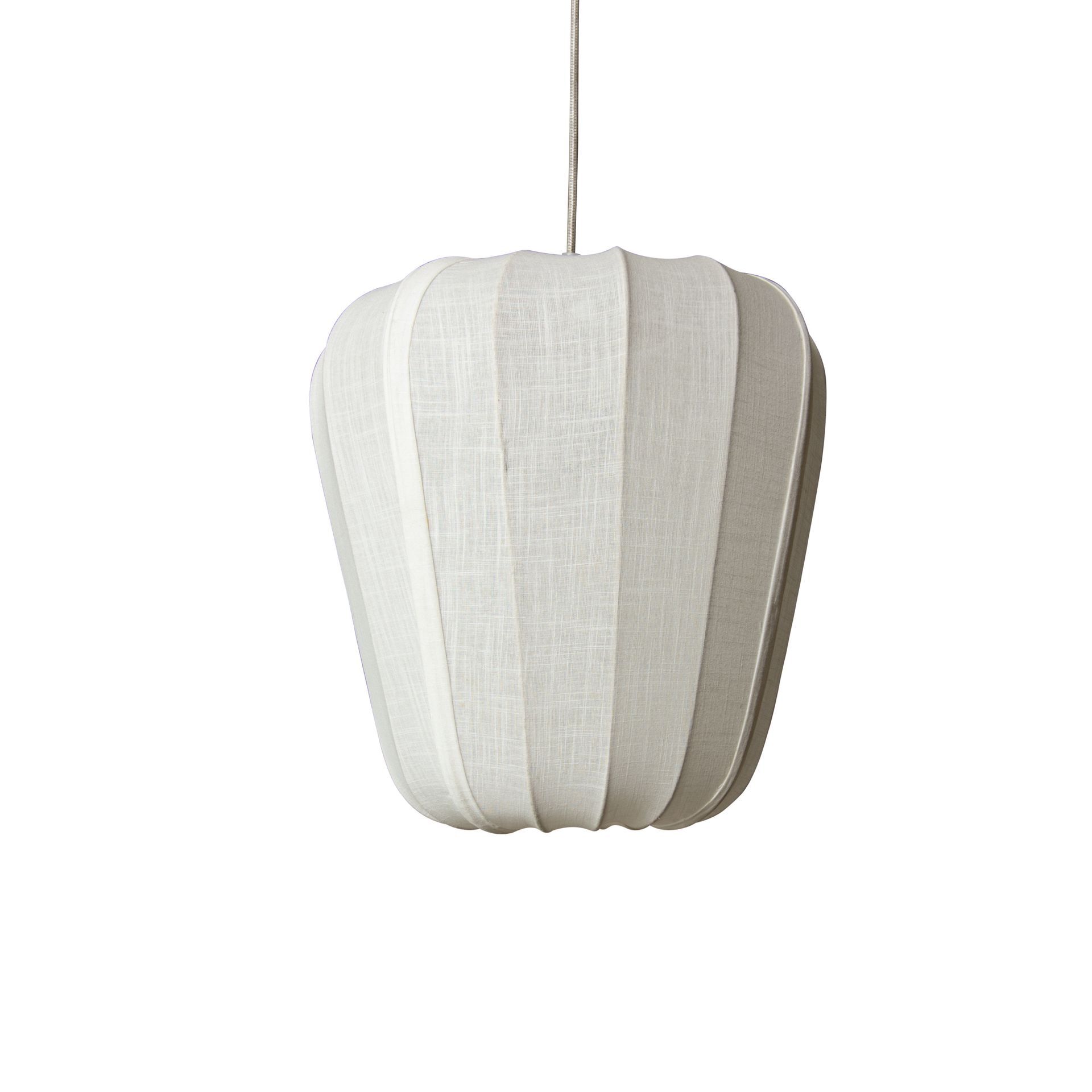 Suspension en coton ivoire et métal d34cm  ALBA