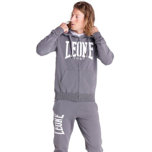 Felpa da uomo con cappuccio e zip Leone 1947 Apparel