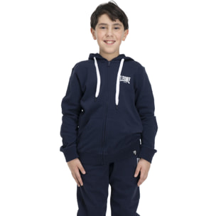 Tuta da bambino con cappuccio e full zip Basic