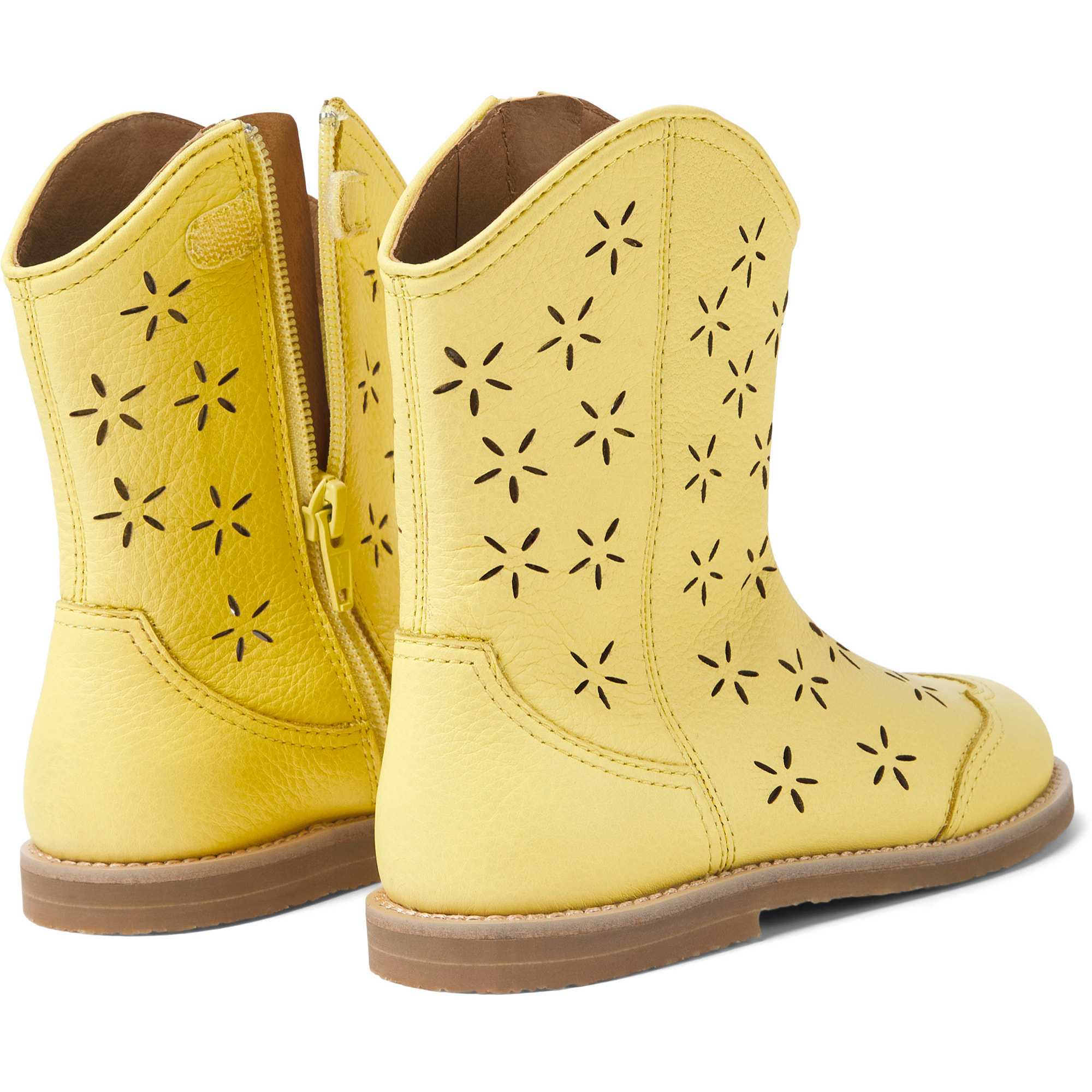 Stivali - CAMPER Savina Twins - Giallo - Pelle liscia